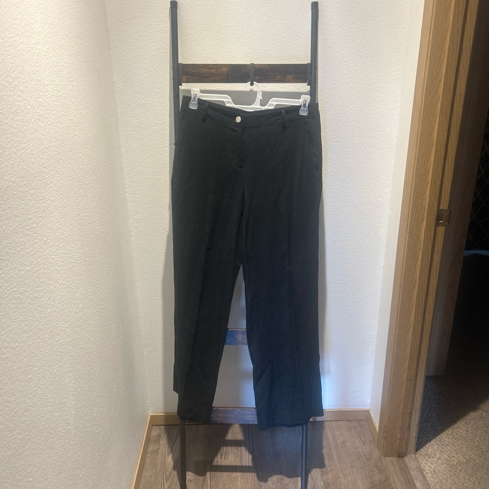 Laundry By Shelli Deal Black Wide Legged Pants Size 10
